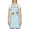 thumbnail image 3 of Sikiie Floral Daisy Aprons for Kitchen Cooking Aprons, Chef Apron for Men Women Chef, 3 of 7