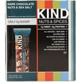 thumbnail image 3 of KIND Nuts and Spices Bar, Dark Chocolate Nuts and Sea Salt, 1.4 oz, 12/Box, 3 of 8