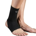 thumbnail image 2 of Ankle Compression Brace Breathable Ankle Support For Men and Women Sports Fitness Basketball Running Black Single L, 2 of 7