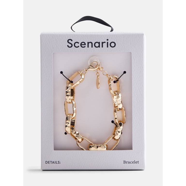 Scenario Gold-Tone Twisted Chain Bracelet photo 3