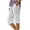 A-White468, variant on SONXAHE Ruffle Hem Knee Length Capri Pants for Women Side Pocket Weekend Walk Cropped Trousers