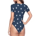 thumbnail image 4 of Naloa Turtle Women's Short-Sleeved Onesie, One-Piece Swimsuit for Parties, dates, clubs - XX-Large, 4 of 9