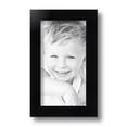 thumbnail image 2 of ArtToFrames 5" x 9" Satin Black Picture Frame, 5x9 inch Black Wood Poster Frame (WOM-1451), 2 of 8