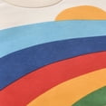 thumbnail image 4 of POINTERTECK Toddler Baby Boys Rainbow Print Pullover Tops Ripped Denim Pants 2Pcs Outfits Clothes Set 18-24 Months, 4 of 6