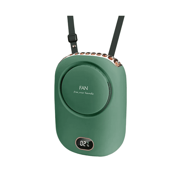 Mini Ventilador De Cuello Portátil Recargable con cordón BLOOSOM