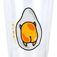 thumbnail image 3 of Se7en20 Gudetama the Lazy Egg 16oz Pint Glass - Egg Butt ARGH, 3 of 7