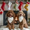 thumbnail image 4 of Dog Bandana 2 Pack,Colorful Princess Castle Pattern Bandanas for Dogs,Cat Bandana,Small/ Large Dog Bandana 2 Size,Dog Bandanas, 4 of 6