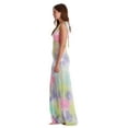 thumbnail image 2 of Riviera Sun Tie Dye Spaghetti Strap Maxi Dress (Multi Color Tie Dye, 3X), 2 of 3