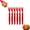 Red, variant on 6 Pcs Crab Legs Crackers, Crackers Picks Tools, Easy Opener Prawns Shellfish Picks Knife, Crab Legs Crackers Tool for Lobster, Crabs, Crawfish, Prawns, Shrimp（）