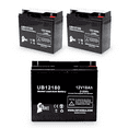 thumbnail image 6 of 3x Pack - Compatible Frank Mobility ESR 750H Battery - Replacement UB12180 Universal Sealed Lead Acid Battery (12V, 18Ah, 18000mAh, T4 Terminal, AGM, SLA), 6 of 6