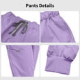 thumbnail image 3 of VIAOLI Scrubs Set for Women Nurse Uniform Jogger Set Stretch Top & Pants with Multi Pocket for Nurse Workwear, 3 of 6