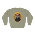 thumbnail image 2 of Royal Raccoon Graphic Sweatshirt, Vintage Aesthetic, 2 of 4