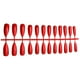 thumbnail image 4 of Guardurnaity 1 juego de uñas postizas de diferentes colores accesorios falsos SM17-P63 rojo puro SM17-P63 Rojo puro 10Conjunto, 4 of 6