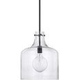 thumbnail image 2 of Capital Lighting 325712 1 Light 15" Tall Pendant - Black, 2 of 2