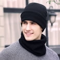 thumbnail image 4 of Bufanda de invierno, gorro, guantes, cómodos y cálidos guantes de punto de tres piezas, bufanda de lana, traje cálido, 4 of 5