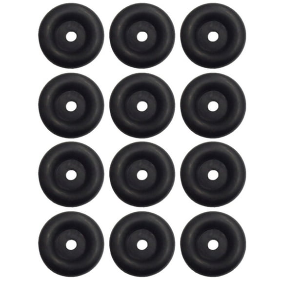 B1-RUBBERCAP Qty 12: Rubber Door Bumper
 Fits Universal Products