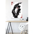 thumbnail image 5 of Marvel Venom: Let There be Carnage - V Wall Poster with Wooden Magnetic Frame, 22.375" x 34", 5 of 6
