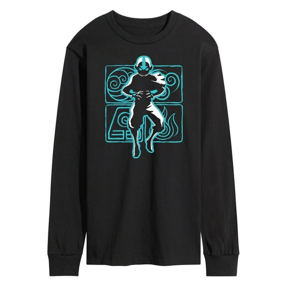 Avatar - The Last Airbender - Aang Airbending - Men's Long Sleeve T-Shirt