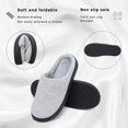 thumbnail image 3 of Zapatillas Lander Memory Foam para mujer y hombre, color gris claro, 3 of 8
