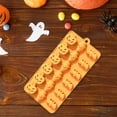 thumbnail image 4 of REK Halloween Cake Pan Themed Bakeware For Pumpkin Bat Shapes Grade Non Stick Cookie, 4 of 6