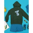 thumbnail image 3 of Standing Elephant Hoodie Juniors -Image by Shutterstock,  x-Large, 3 of 4