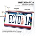 thumbnail image 5 of GZHJMY Color Stripe Car License Plate Frame, 2 Pack Aluminum License Plate Holder with Screws for Men Women License Plate Cover-Round Hole Decorative, 5 of 7