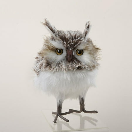 pack of 6 furry brown and white owl christmas ornaments 7 pack of 6 furry brown and white owl christmas ornaments 7