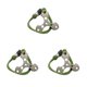 thumbnail image 1 of Collar con colgante Minnieouse plata accesorios de moda llavero Trilateral de Titanio, 1 of 6