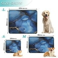 thumbnail image 3 of Qxltty Gilt Navy Blue Marbles Cat litter Pads Pet Set of 3 Diaper Mats Center Anti-leakage Layer Absorbent Soft and Comfortable, 3 of 7