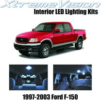 XtremeVision Interior LED for Ford F-150 1997-2003 10 pcs Cool White Interior LED Kit   Installation Tool