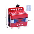 thumbnail image 4 of LIEKE Kids Accordion 10 keys Button,Musical Instrument,Accordions Gift for Beginners (Red), 4 of 6