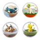 thumbnail image 5 of Figuras de acción de Pokémon en 3D, 1 piezas, Pokeball, modelo de PVC transparente, Eevee, Articuno, Gengar, Mewtwo, Rowlet, juguete de colección, regalo para niños, 5 of 6