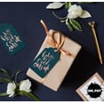 thumbnail image 4 of Inkdotpot 100 Pack Real Rose Gold Foil Paper Tags Baby It's Cold Outside Baby Shower Favor Hang Tag, 4 of 6