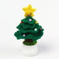 thumbnail image 4 of Lefu Handmade Crochet Christmas Tree Finished Hand Knitted Xmas Tree Ornaments, 4 of 10