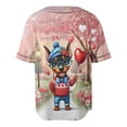 thumbnail image 2 of Happy Valentine’s Day Adorable Doberman Pinscher Puppy Holding Heart Balloon All Over Print 3D Baseball Shirt Doberman Dog Lover Gifts Softball Sport - 00030, 2 of 6