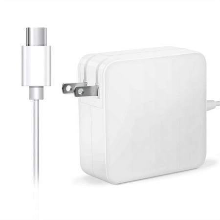 K-MAINS White 5ft 65W Type-C USB-C PD Charger Adapter Replacement for Lenovo 5A10K34728 Yoga 910-13IKB 80VF Power Cord Mains