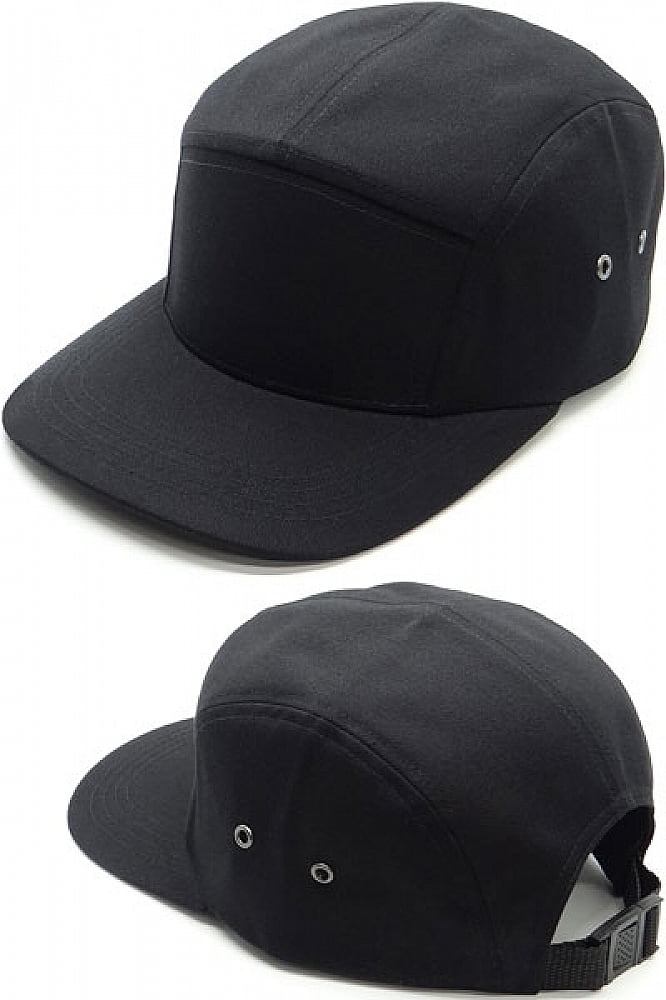5 Panel Plastic Strap Mens Camper Cap 