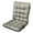 Gray, variant on potrochi Outdoor Seat/Back Chair Cushion, Spring/Summer Seasonal Replacement Cushions, Chair Cushion, Rocking Chair Cushion, High Back Patio Chair Cushion, Sunscreen and Fade-Resistant