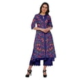 thumbnail image 2 of Moomaya Kurta Pakistanaise Ensemble de Veste Palazzo pour Femmes Tenue Indienne Vêtement Ethnique, 2 of 5