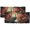 Pattern-2, variant on Peacock Kitchen Valance Curtain Rod Pocket Elegant Animal Flower Retro Peacock Feather Thermal Insulated Room Darkening Curtain for Dinning Room 54 by 18 in, 2 Panel
