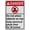 Warning Sign 6, variant on Industrial ANSI Electrical High Voltage Warning Sign - 8"x12" Weatherproof, UV Resistant for Indoor/Outdoor Workplace (High Voltage Electrical Room Qualified personnel only)