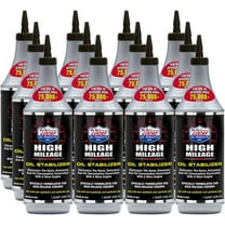 Lucas Oil 10118 High Mileage Oil Stabilizer, Quart, Case Of 12