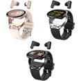 thumbnail image 2 of Guardoinrt Smart Watch With Earbuds Wireless Charging TPU High-end Sports Wind Band Full In-ear Wear Smartwatch black, 2 of 6
