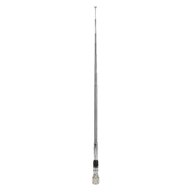 Antena de banda dual, PL259+BNC Antena telescópica de alta ganancia Antena de alta ganancia impulsada por el rendimiento