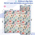 thumbnail image 5 of Pioneer Flower Floral Print Pattern Toddler Nap Mats for Kids Preschool,Sleeping Mat Bag or Kids,Toddler Sleeping Bag,Toddler Nap Mat or Daycare, 5 of 6