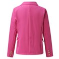 thumbnail image 4 of Vedolay Womens 2023 Coat Womens Business Casual Blazer with Lined Double Suit Jacket,Hot Pink XL, 4 of 5