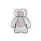 thumbnail image 2 of Cojín 3 En 1 Para Asiento De Cochecito De Bebé, Cojín Para Asiento De Coche Infantil, Almohada Para La Cabeza Del Bebé, Cojín De Apoyo Para El Cuello Para Recién Nacidos Y Niños Pequeños Serendint BA000644-01, 2 of 6