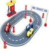 Discoveroo Wooden Car Racing Playset