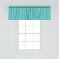 thumbnail image 2 of Ambesonne Aqua Window Valance, Ocean Inspired Blue Lines, 54" X 18", Turquoise Pale Blue, 2 of 3