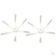 thumbnail image 1 of 4 Pcs Accesorios para Aspiradoras de Accesorios de Repuesto para Facil de Limpiado Gloria Cepillo lateral para aspiradora, 1 of 9